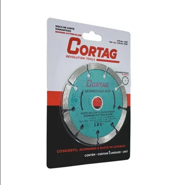 DISCO CORTE DIAMANTADO SEGMENTADO 110X20MM CORTAG