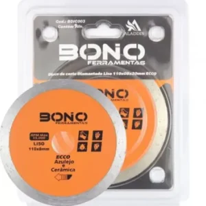 DISCO CORTE ECCO AZULEJO CERAMICA LISO 110X8MM BONO FERRAMENTAS