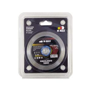 DISCO CORTE PORCELANATO TURBO 105X20MM WMAX