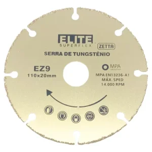 DISCO CORTE TUNGSTENIO 110X20MM SUPERFLEX ELITE