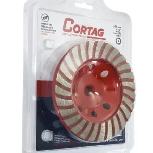 DISCO DESBASTE DIAMANTADO 61753 4.1/2X115MM TURBO CORTAG