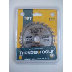 DISCO SERRA MADEIRA 24D 7.1/4 THUNDERTOOLS