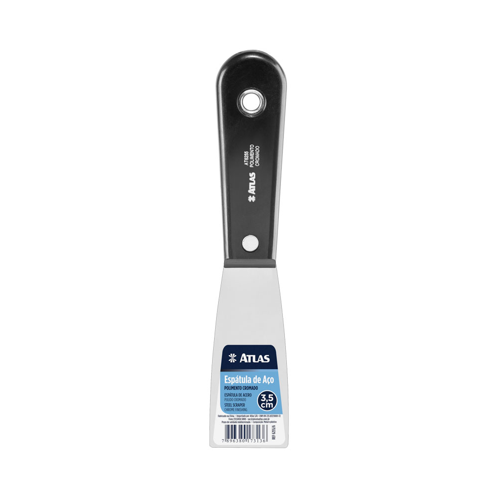 ESPATULA ACO ATLAS 3.5CM CABO PRETO