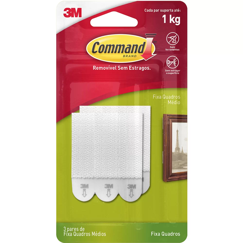 FIXA QUADRO MEDIO 3 PARES 1KG 3M