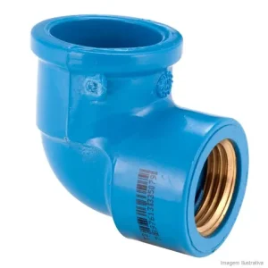 JOELHO 90 GRAUS 3/4X1/2 AZUL TIGRE