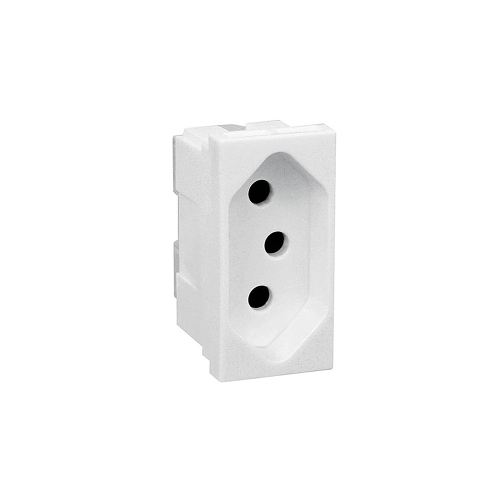 MODULO TOMADA 2P T 10A 250V~ PIAL PLUS