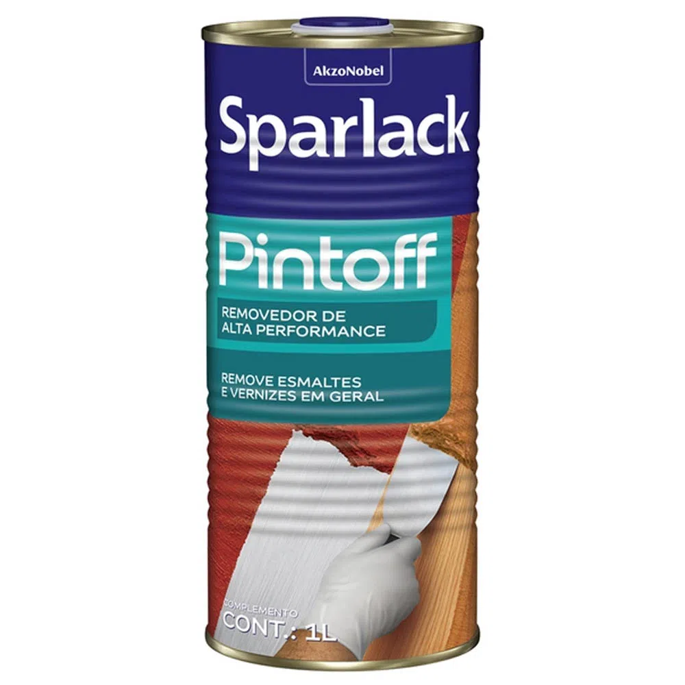 REMOVEDOR DE TINTA E VERNIZES PINTOFF 1L SPARLACK