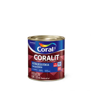 TINTA ESMALTE CORALIT BRANCO 225ML CORAL