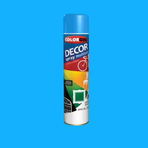 TINTA SPRAY DECOR AZUL MEDIO 235GR COLORGIN