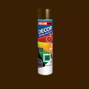 TINTA SPRAY DECOR MARROM CAFE 235GR COLORGIN