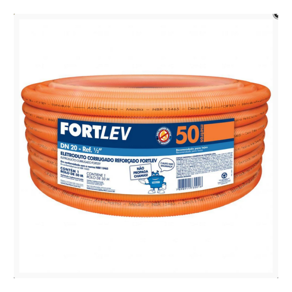 ROLO DE CANDUITE REFORCADO 20X50M FORTLEV