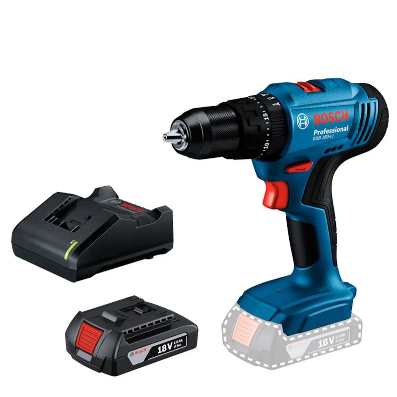 PARAFUSADEIRA IMPACTO 18V GSB 183LI 1 BATERIA BOSCH