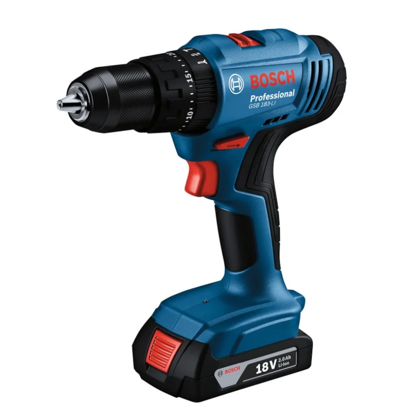 PARAFUSADEIRA IMPACTO 18V GSB 183LI 1 BATERIA BOSCH - Imagem 2