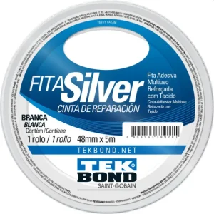 FITA SILVER TAPE BRANCA TEK BOND