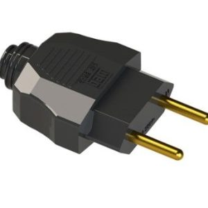 PLUG MACHO 2P 10A PRETO WEG