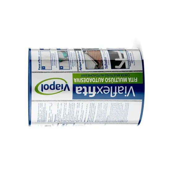 FITA VIAFLEX 20CMX10M VIAPOL ROLO - Imagem 2