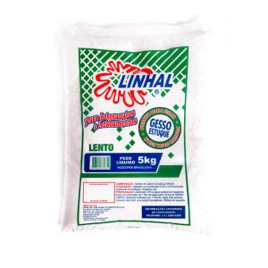 GESSO ESTUQUE LENTO 5KG LINHAL