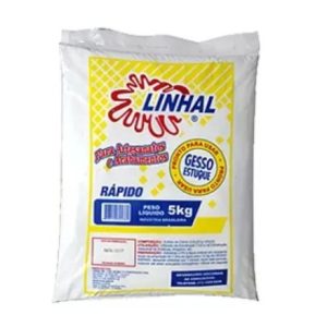 GESSO ESTUQUE RAPIDO 5KG LINHAL