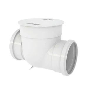 VALVULA RETENCAO ESG COMPLETA 100MM BRANCO ESTRELA