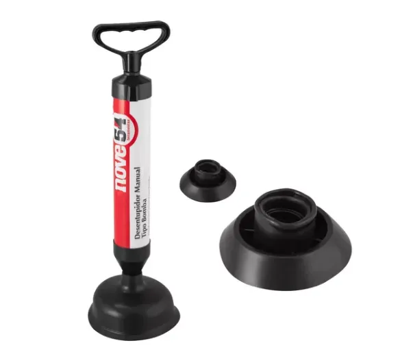 DESENTUPIDOR MANUAL TIPO BOMBA NOVE54 FERRAMENTAS
