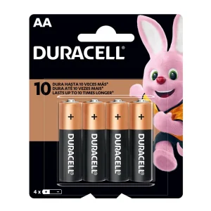 PILHA DURACELL AA 4UN