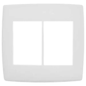 PLACA BRANCA 4X4 6 POSTOS ADJACENTES SEM SUPORTE PIAL PLUS