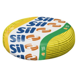 ROLO DE FIO 2,5MM AMARELO 100 METROS SIL