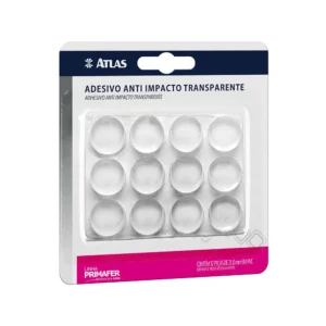 ANTI IMPACTO ADESIVO G D21X6MM 12PC PVC
