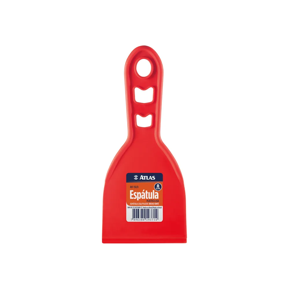 ESPATULA PLASTICA LISA 8CM