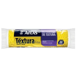 ROLO DE TEXTURA FINA DE ESPUMA 23CM ATLAS