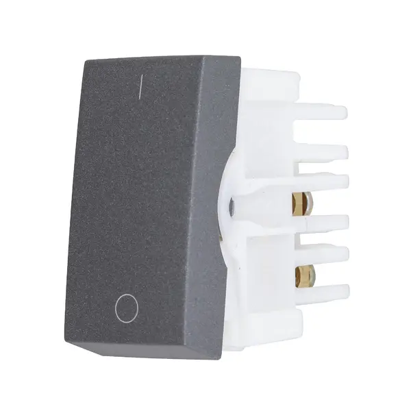 INTERRUPTOR BIPOLAR 10A-250 INOVA PRO COR GRAFITE ALUMBRA - Imagem 3