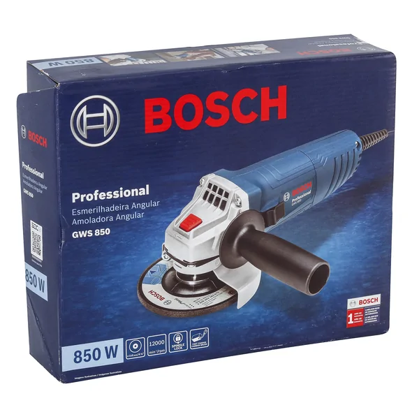 ESMERILHADEIRA 4.12 GWS 850 850W 220V BOSCH - Imagem 4